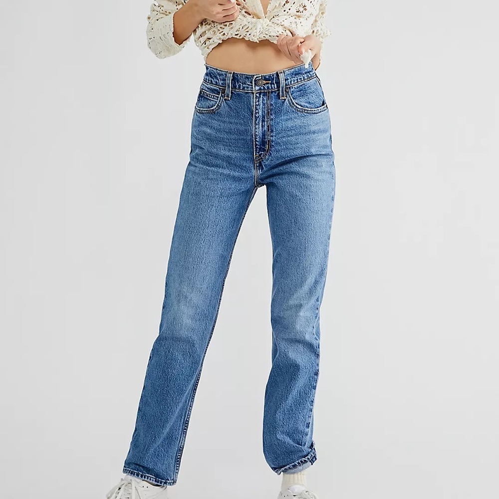 Levi’s High Waist Straight Leg Jeans
